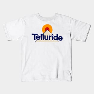 Vintage Telluride Decal Kids T-Shirt